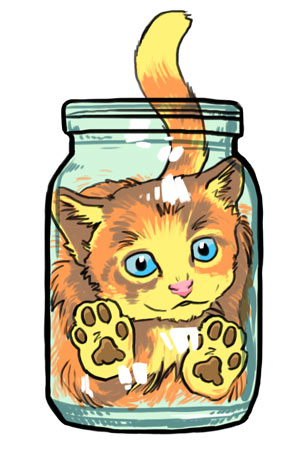 Bonsai kitten