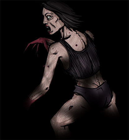 The Witch, from survival horror game Left4Dead