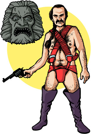 Sean Connery in a mankini